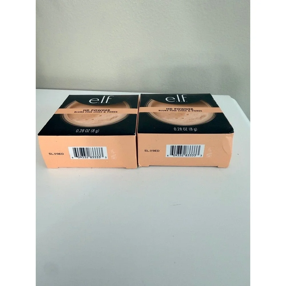 e.l.f. HD Powder Womens 0.28oz Soft Luminance Blurring Setting Lot of 2 NEW